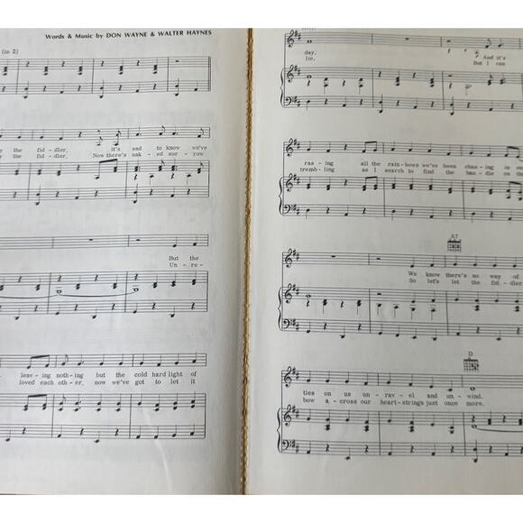 Chappell's Big Country Book Volume 2 Songbook Music Piano Vocal Guitar Chord - Picture 5 of 7